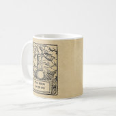 時間は誰も待たなパーソナライズされたい コーヒーマグカップ (正面左)