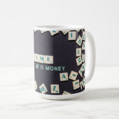 時間は金である – マグカップ (正面右)
