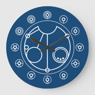 時間は錯覚である ラージ壁時計