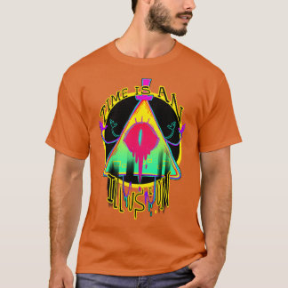 時間は錯覚 Tシャツ