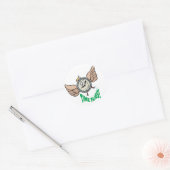 時間は飛びます ラウンドシール (封筒)