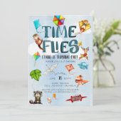 時間は|凧のテーマの第1誕生会を飛ばします 招待状 (スタンド正面)