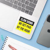 時間までに支払われる速度を落とす シール (ノートパソコンとiPhone)