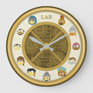 時間もつれ壁時計 ラージ壁時計