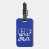 時間や場所を問わず乗る ラゲッジタグ (正面縦)