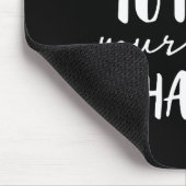 時間をかけて魂を幸せにする マウスパッド (コーナー)