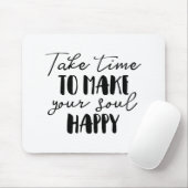 時間をかけて魂を幸せにする マウスパッド (マウス)