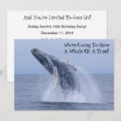 時間をたっぷりと過ごそう！招待状 招待状 (正面/裏面)