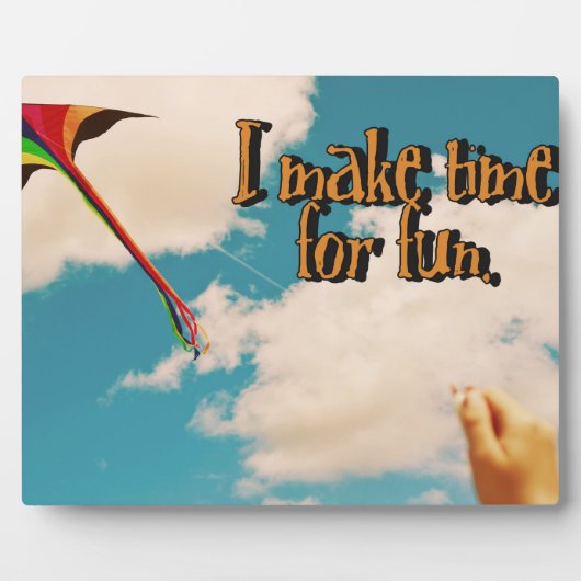 時間を作るおもしろい フォトプラーク (正面)