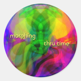 時間を使用したモーフィング ラウンドシール