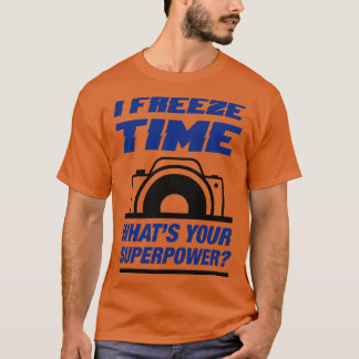 時間を凍結する Tシャツ