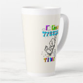 時間を凍結できる カフェラテマグ (右アングル)