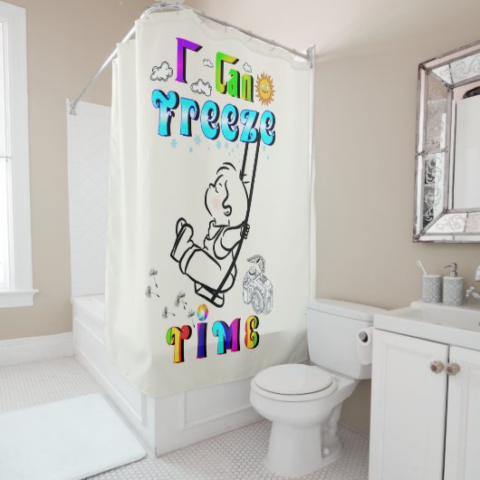 時間を凍結できる シャワーカーテン (インサイチュ)