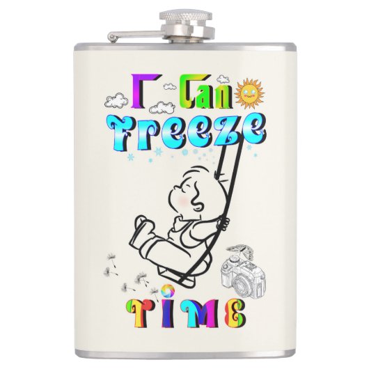 時間を凍結できる フラスク (正面)