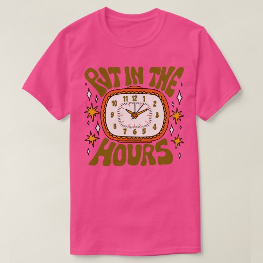 時間を割く Tシャツ (デザイン正面)