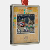 時間を取ることを持たなければなりません メタルオーナメント (右)