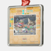 時間を取ることを持たなければなりません メタルオーナメント (左)