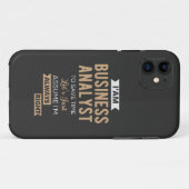 時間を取るためにビジネスアナリス救トを務める Case-Mate iPhoneケース (裏面(横))