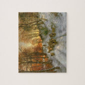 時間を均等にすることの色合いと光られる ジグソーパズル (縦)