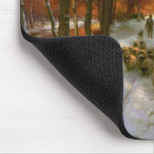 時間を均等にすることの色合いと光られる マウスパッド (コーナー)