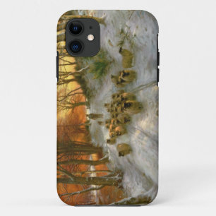 時間を均等にすることの色合いと光られる iPhone 11 ケース