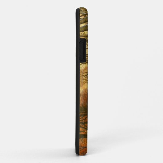 時間を均等にすることの色合いと光られる Case-Mate iPhoneケース (裏面/右)