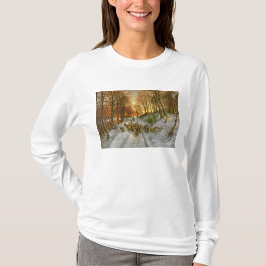 時間を均等にすることの色合いと光られる Tシャツ (正面)