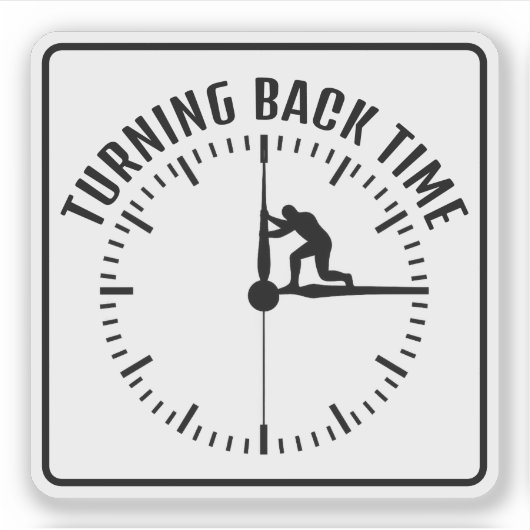 時間を戻す シール (正面)