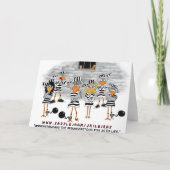 時間を戻せない:脱獄グリーティングカード カード (裏面)