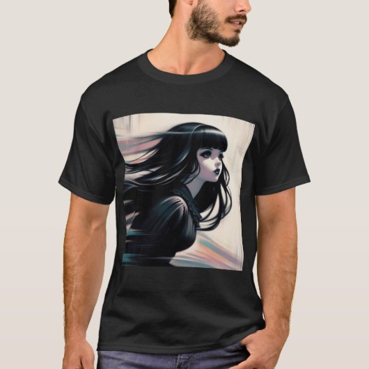 時間を経て競争する Tシャツ (正面)