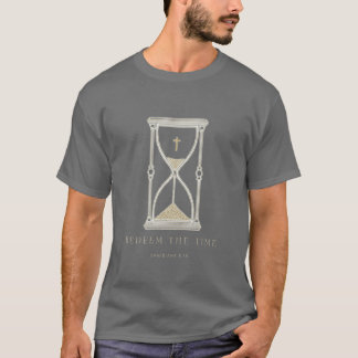 時間を贖うシャツ|エペソ人への手紙5章16節 クリスチャンH Tシャツ