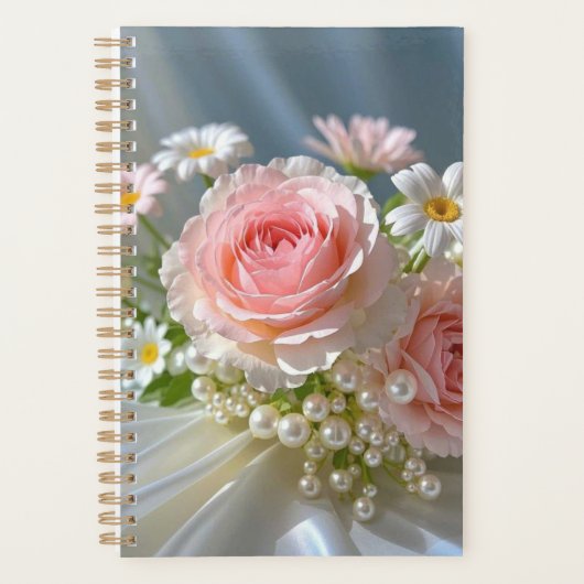 時間を超越した優雅な花 プランナー手帳 (正面)