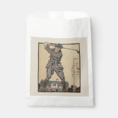 時間を通してゴルフ：男のスウィングゴルフクラブ フェイバーバッグ (正面)