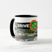 時間を運転して下さい マグカップ (正面左)