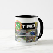 時間を運転して下さい マグカップ (正面右)