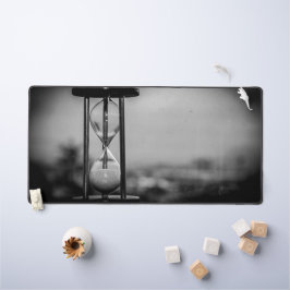 時間ガラス デスクマット