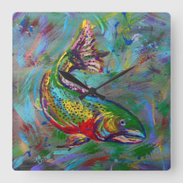 時間キーパーを殺す スクエア壁時計