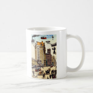 時間シャッター コーヒーマグカップ