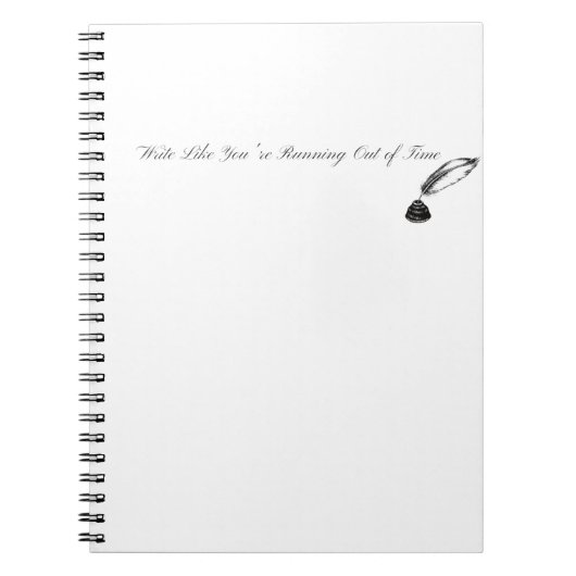 時間ジャーナルを使い果たすハミルトン ノートブック (正面)