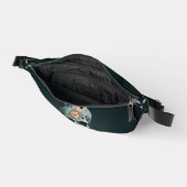 時間スカル：ローマ数字 ファニーパック (見開き)