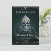 時間スカル：ローマ数字 招待状 (スタンド正面)