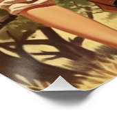 時間テストされた女性のカーボーイ愛：ワイルドウエストウィスパー ポスター (コーナー)