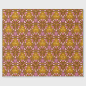 時間パターン上品を過ぎた浅い入り江 ラッピングペーパー (フラット)