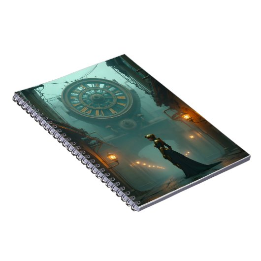 時間ビクトリアンの迫るスチームパンク ノートブック (右側)