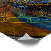 時間ホイール ポスター (角)