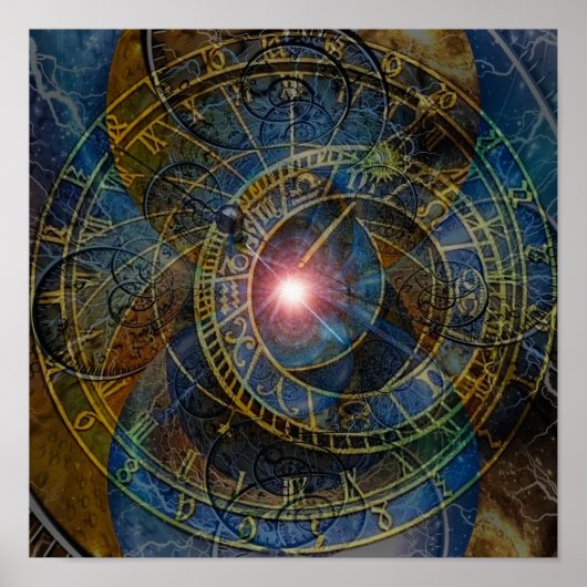 時間ホイール ポスター (正面)