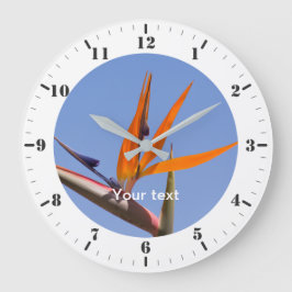 時間マーカーと分ダイヤルでパーソナライズ ラージ壁時計