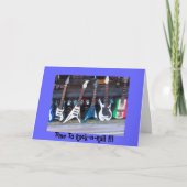 時間ロックnロール 招待状 (正面)