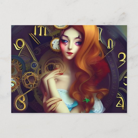 時間保移動はがき ポストカード (正面)