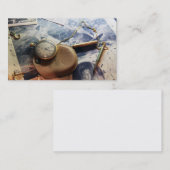 時間内にキャプチャされた名刺デザインアート コーリングカード (正面/裏面)